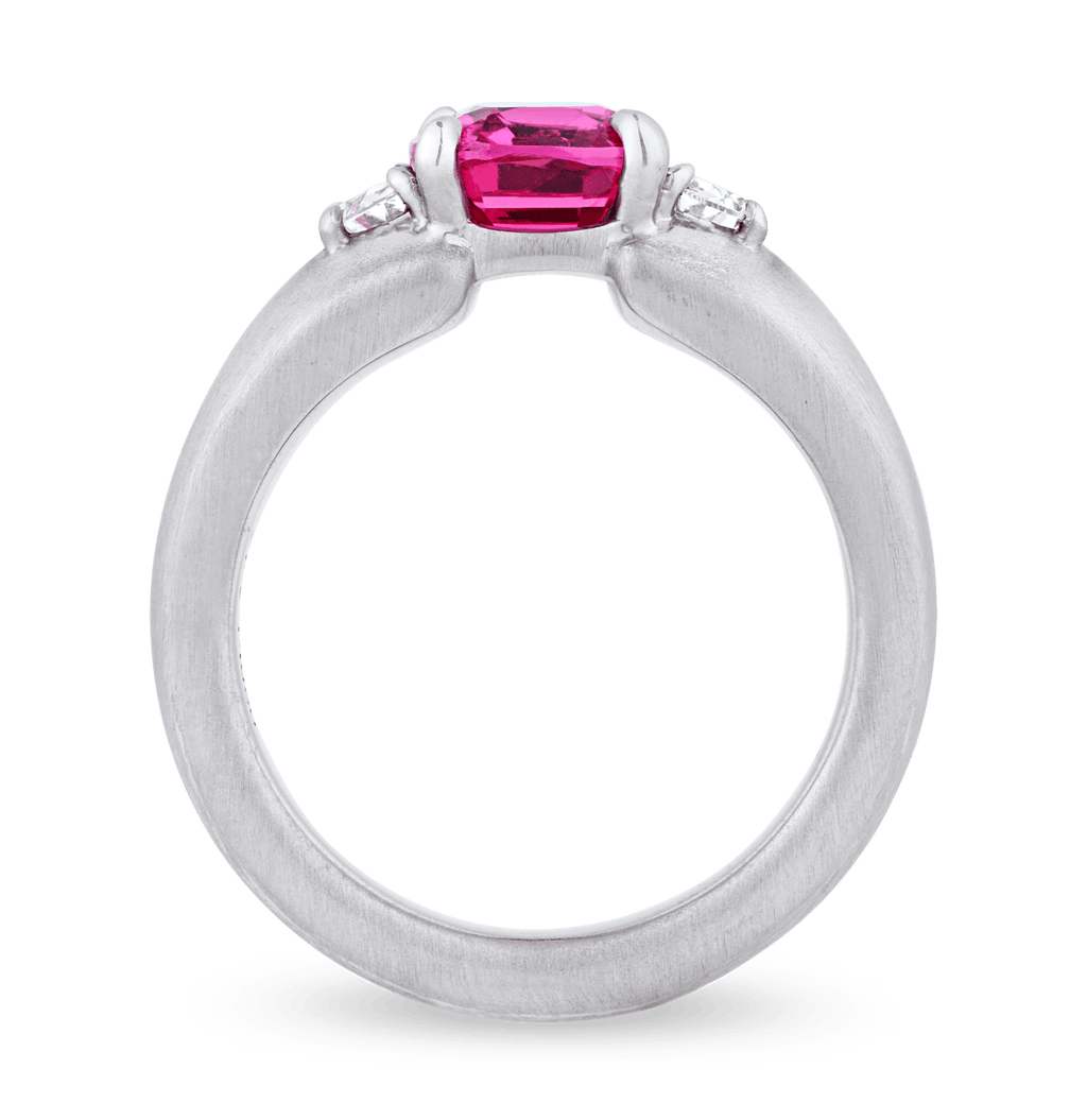 Rebecca Rau Untreated Pink Spinel Ring, 2.03 Carats