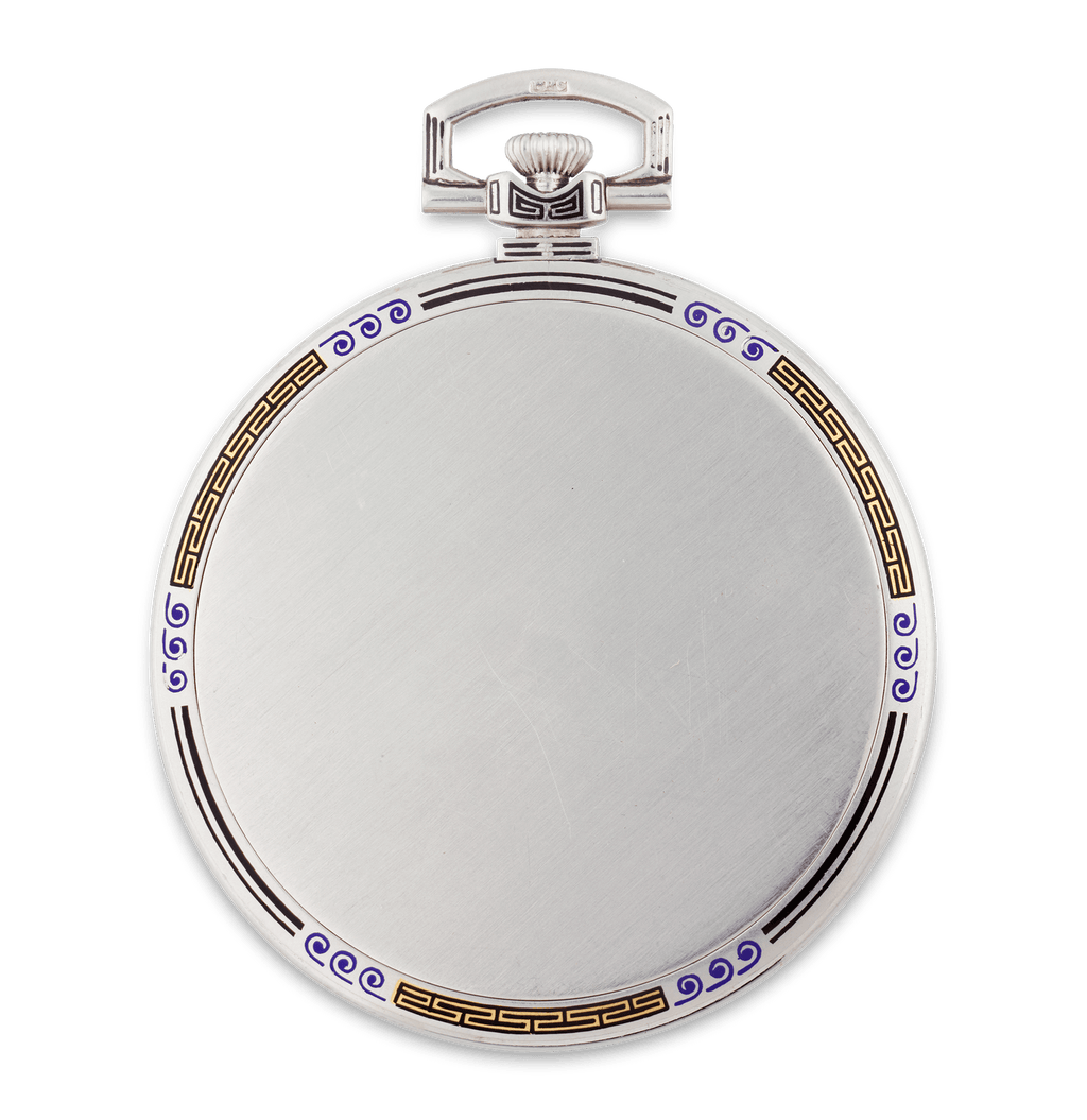 Patek Philippe and Tiffany & Co. Platinum and Enamel Watch