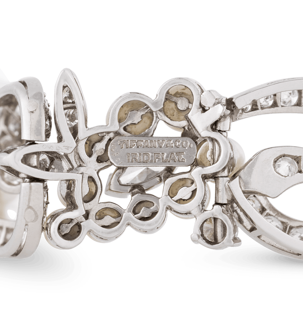 Tiffany & Co. Pearl and Diamond Bracelet