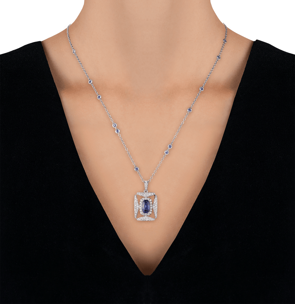 Sapphire Pendant, 1.70 Carats