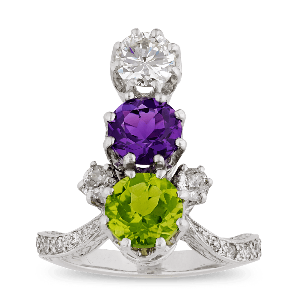 Edwardian Suffragette Ring