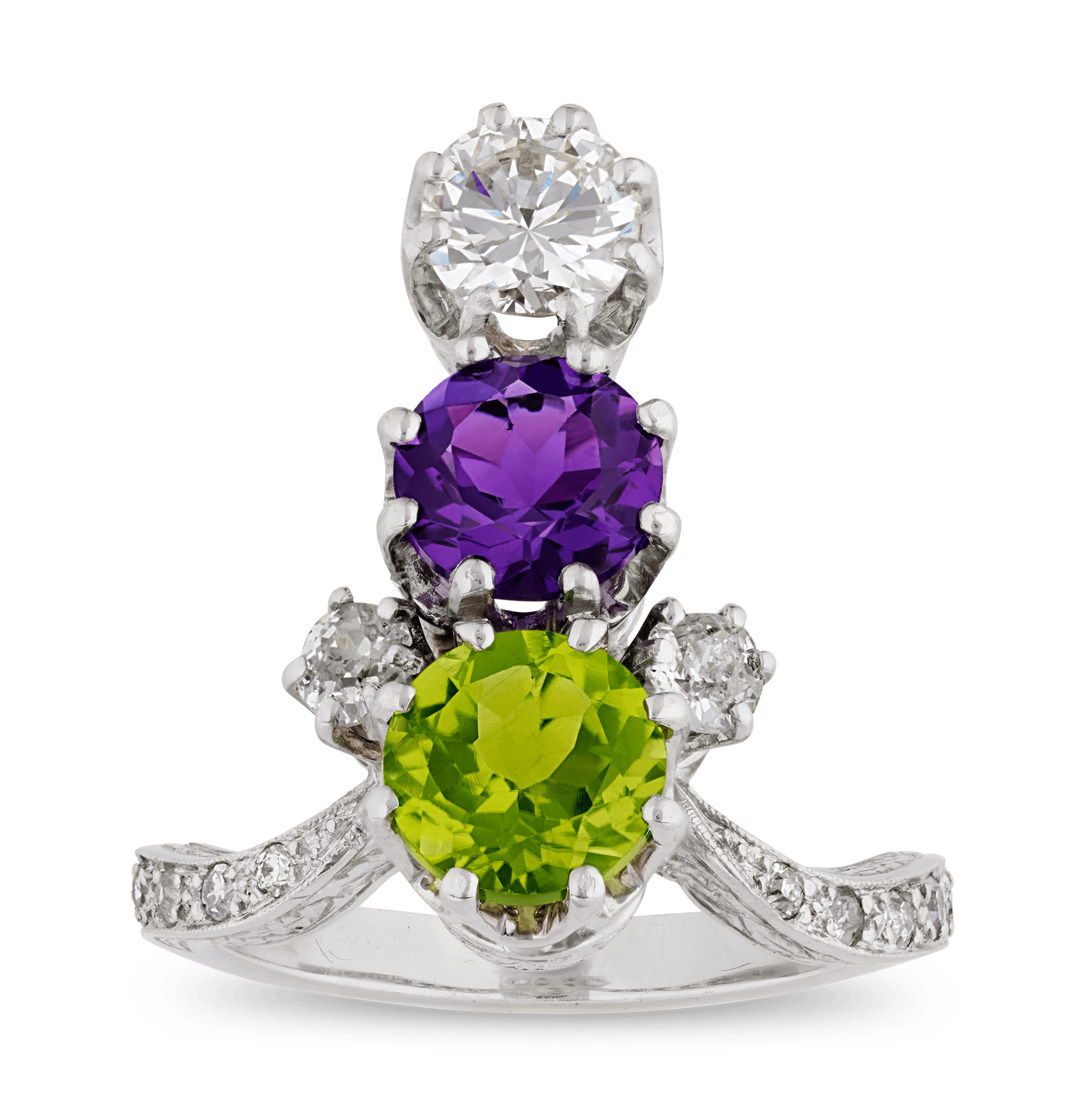 Edwardian Suffragette Ring