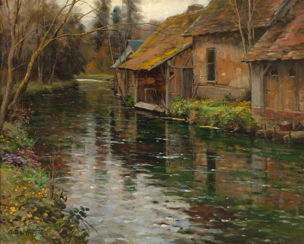 Springtime by Louis Aston Knight