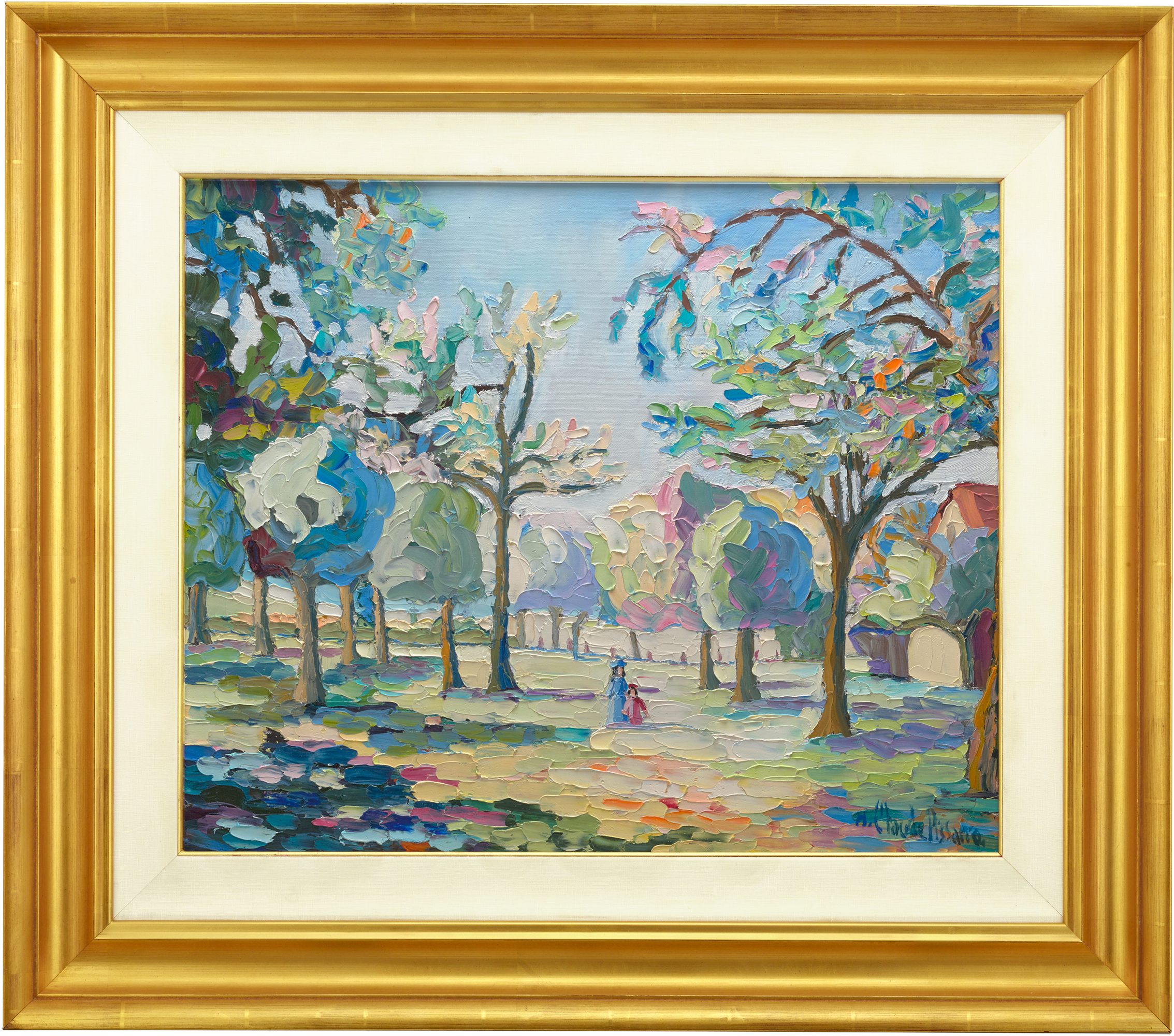 Les arbres de Cantepie by H. Claude Pissarro