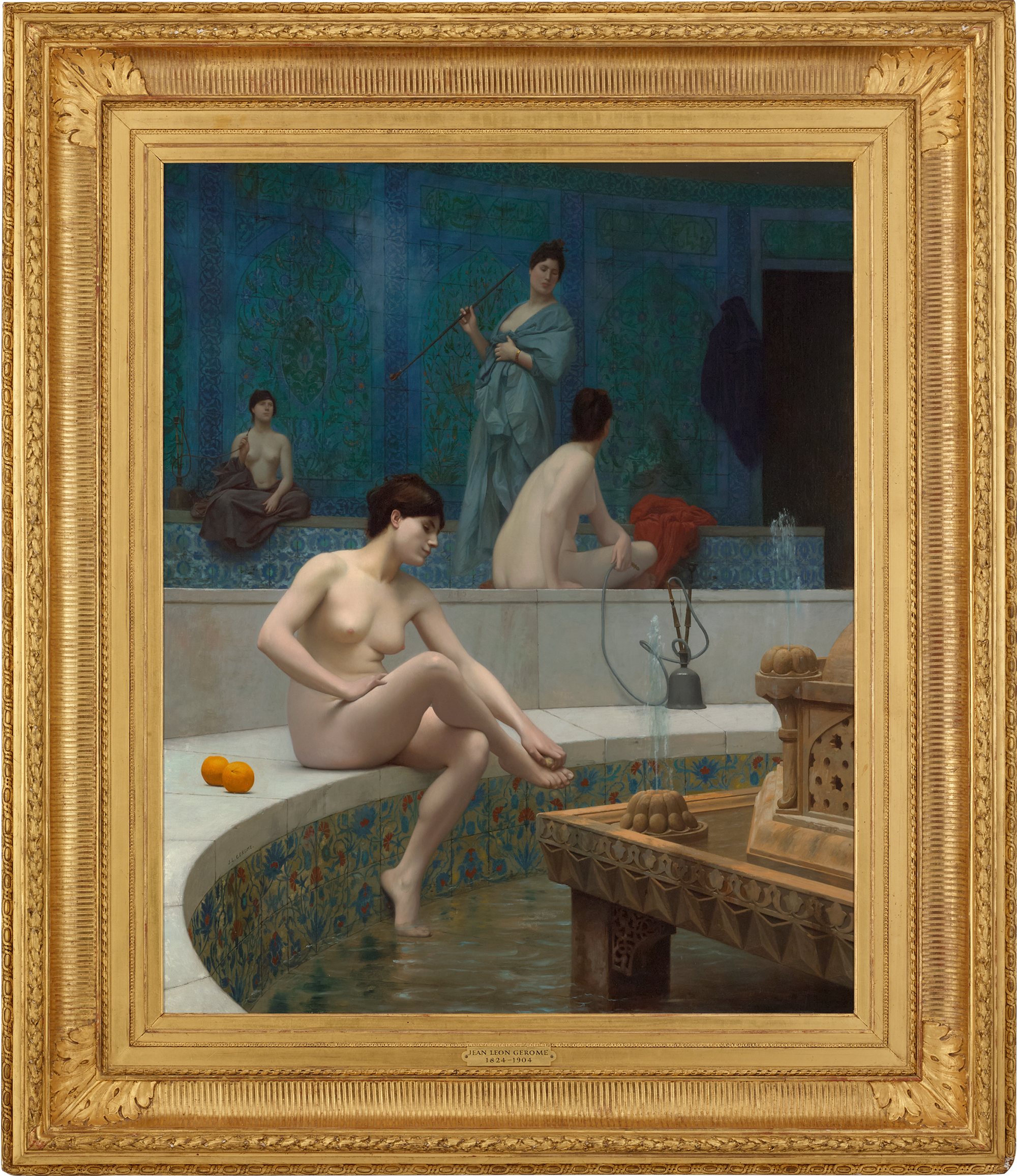 Les baigneuses du harem by Jean-Léon Gérôme