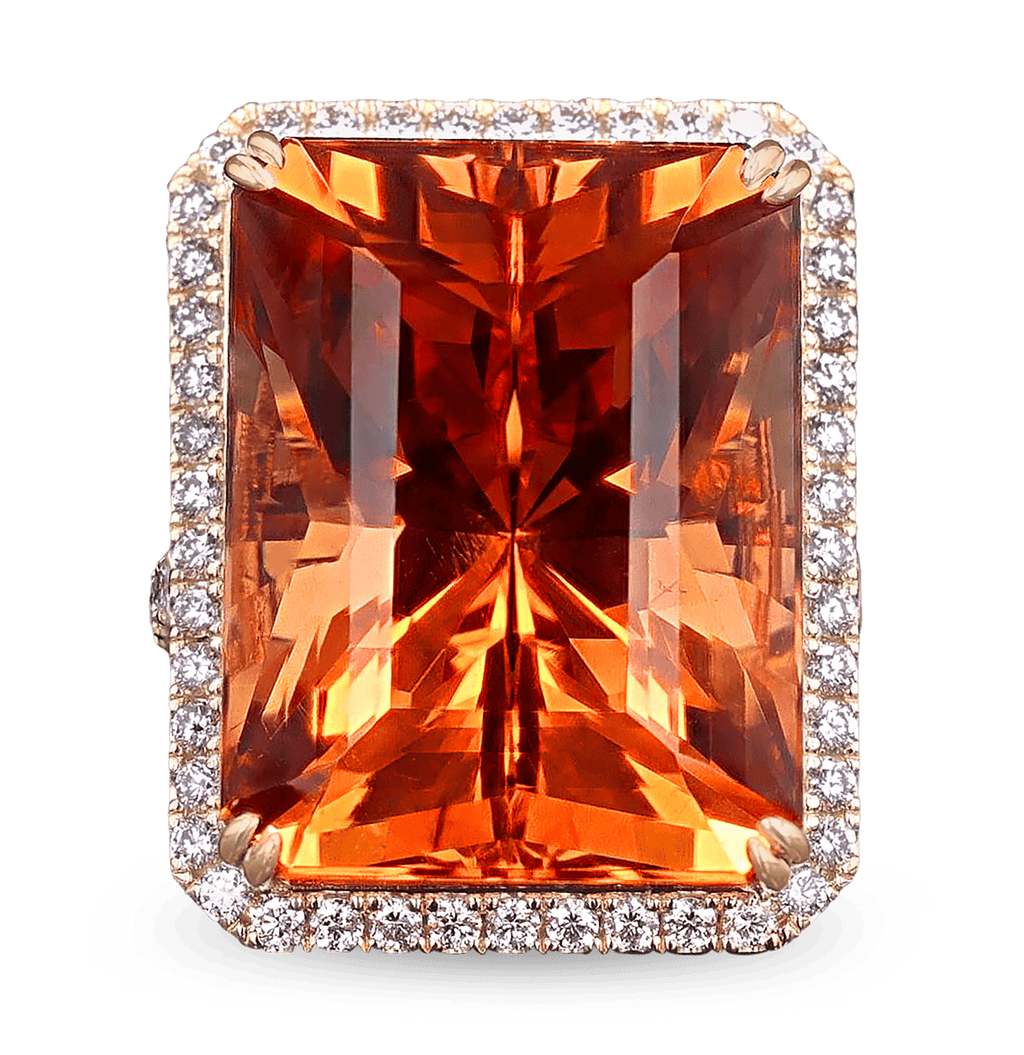 Imperial Topaz Ring, 39.72 Carats