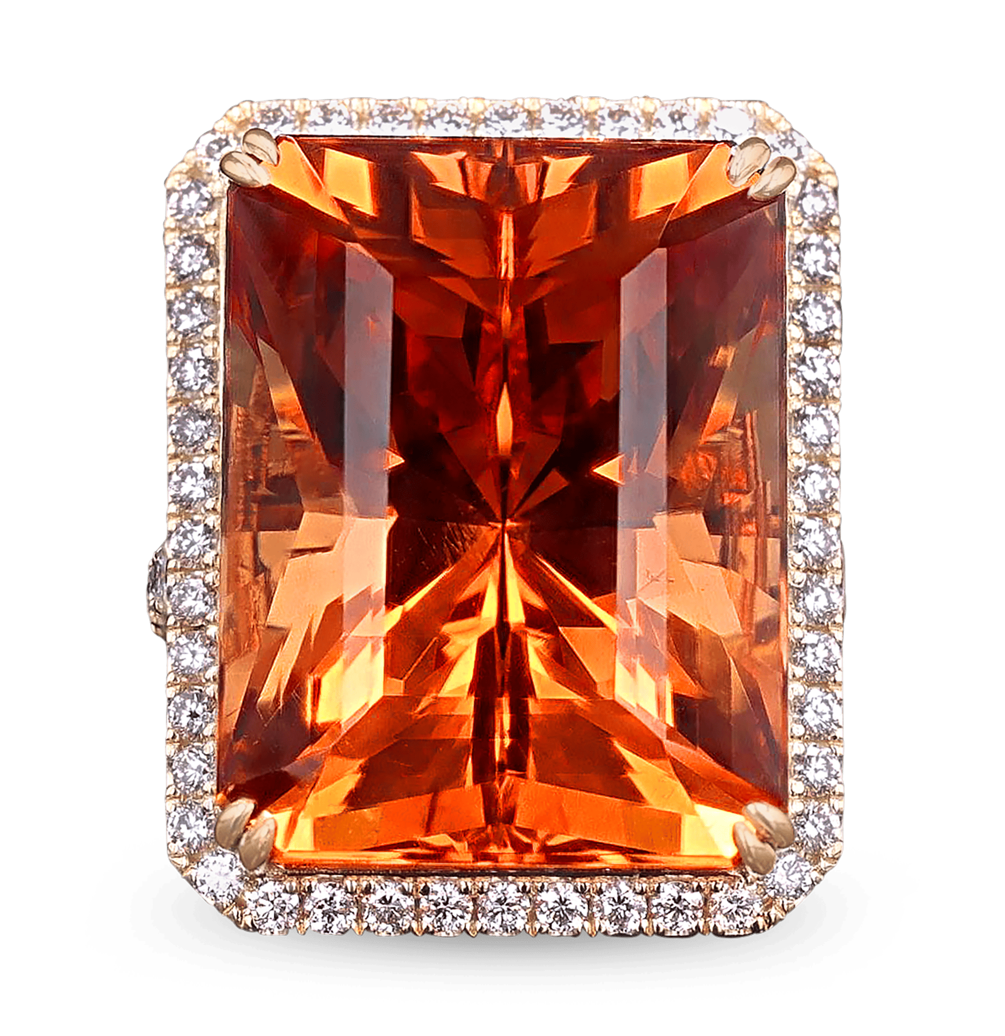 Imperial Topaz Ring, 39.72 Carats