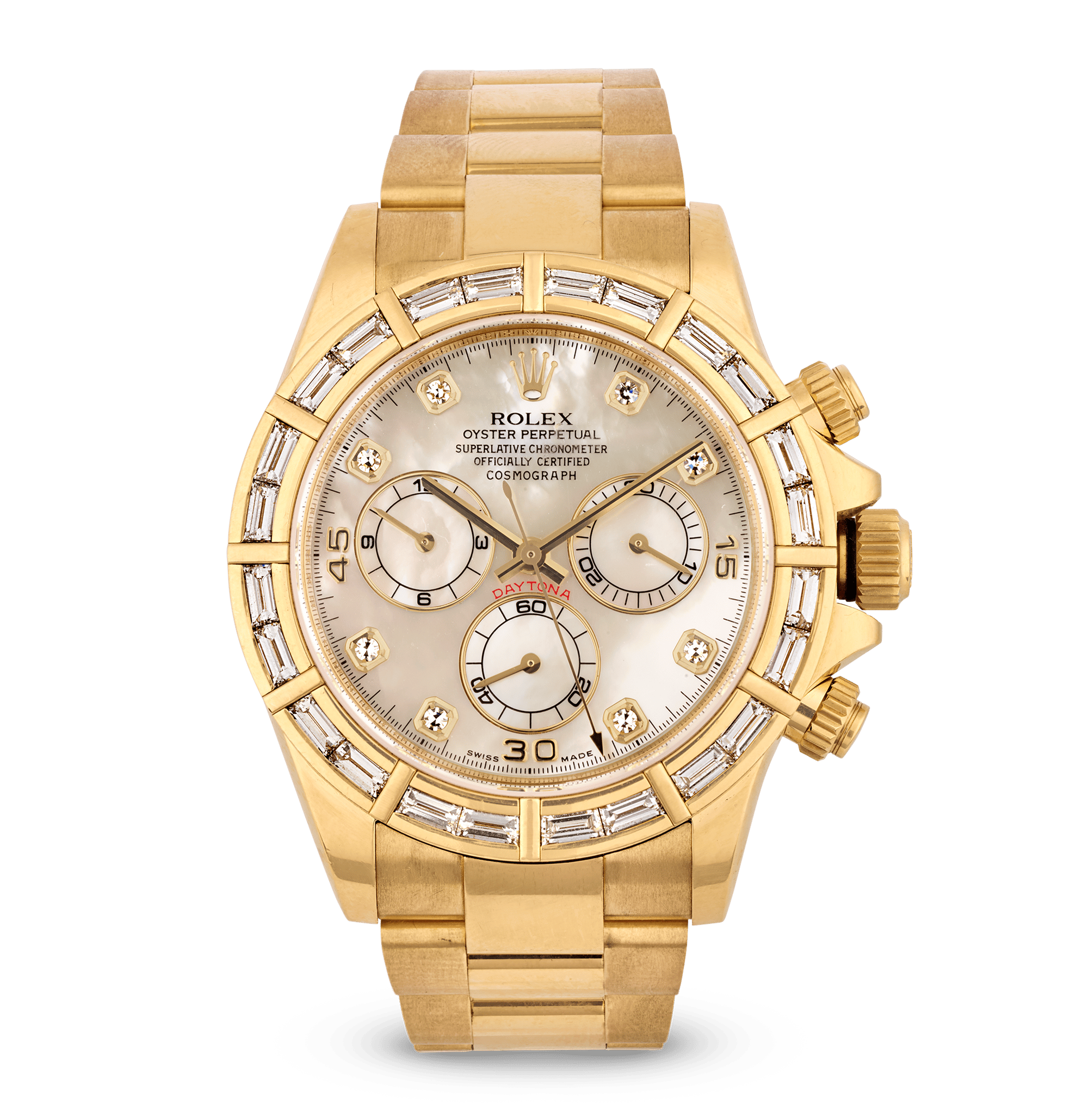 Rolex Yellow Gold Cosmograph Daytona Watch