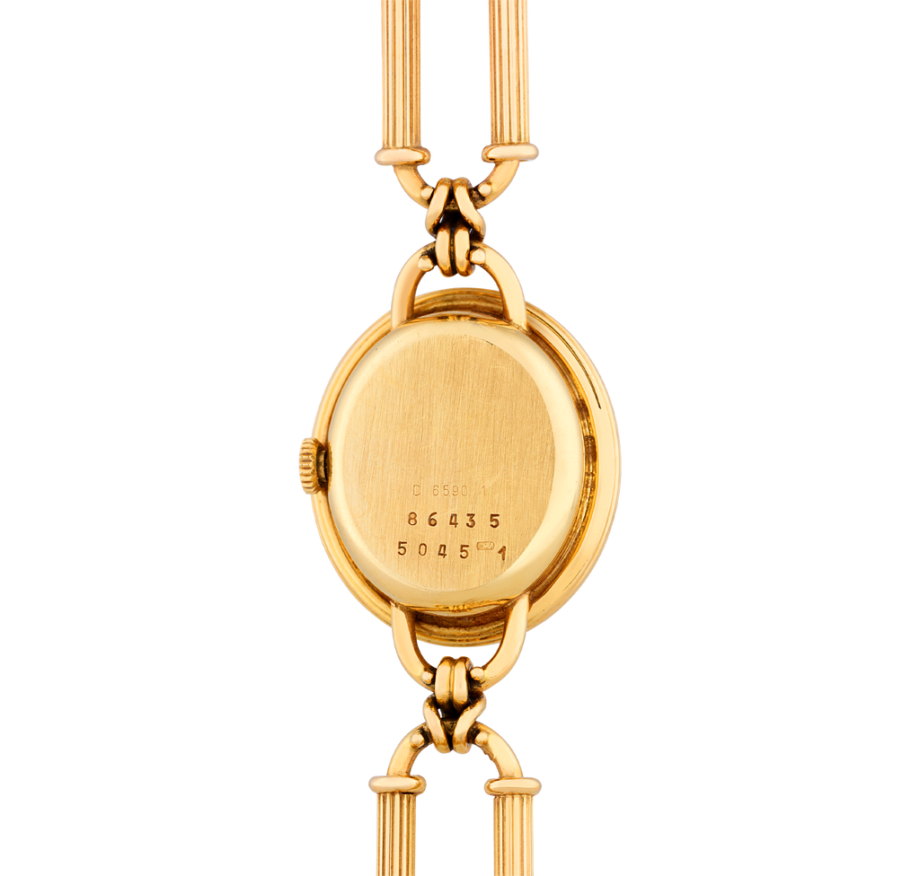 Chopard Gold Bamboo-Style Wristwatch