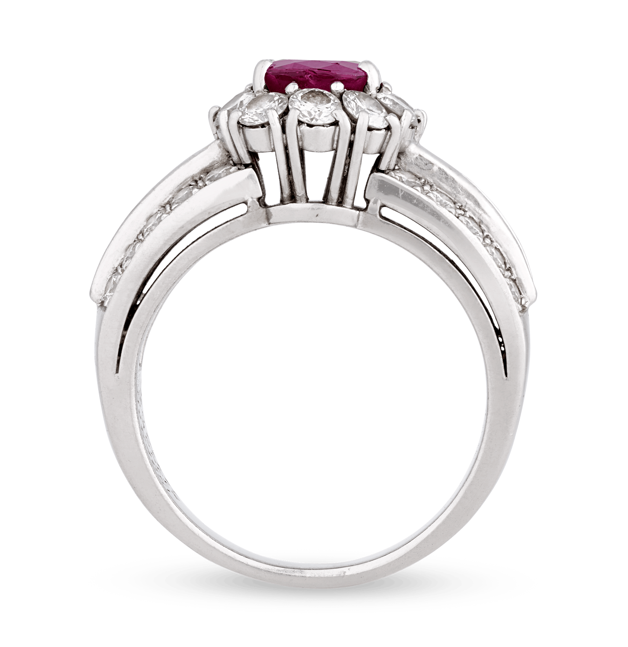 Van Cleef & Arpels Ruby Ring, 1.20 Carats