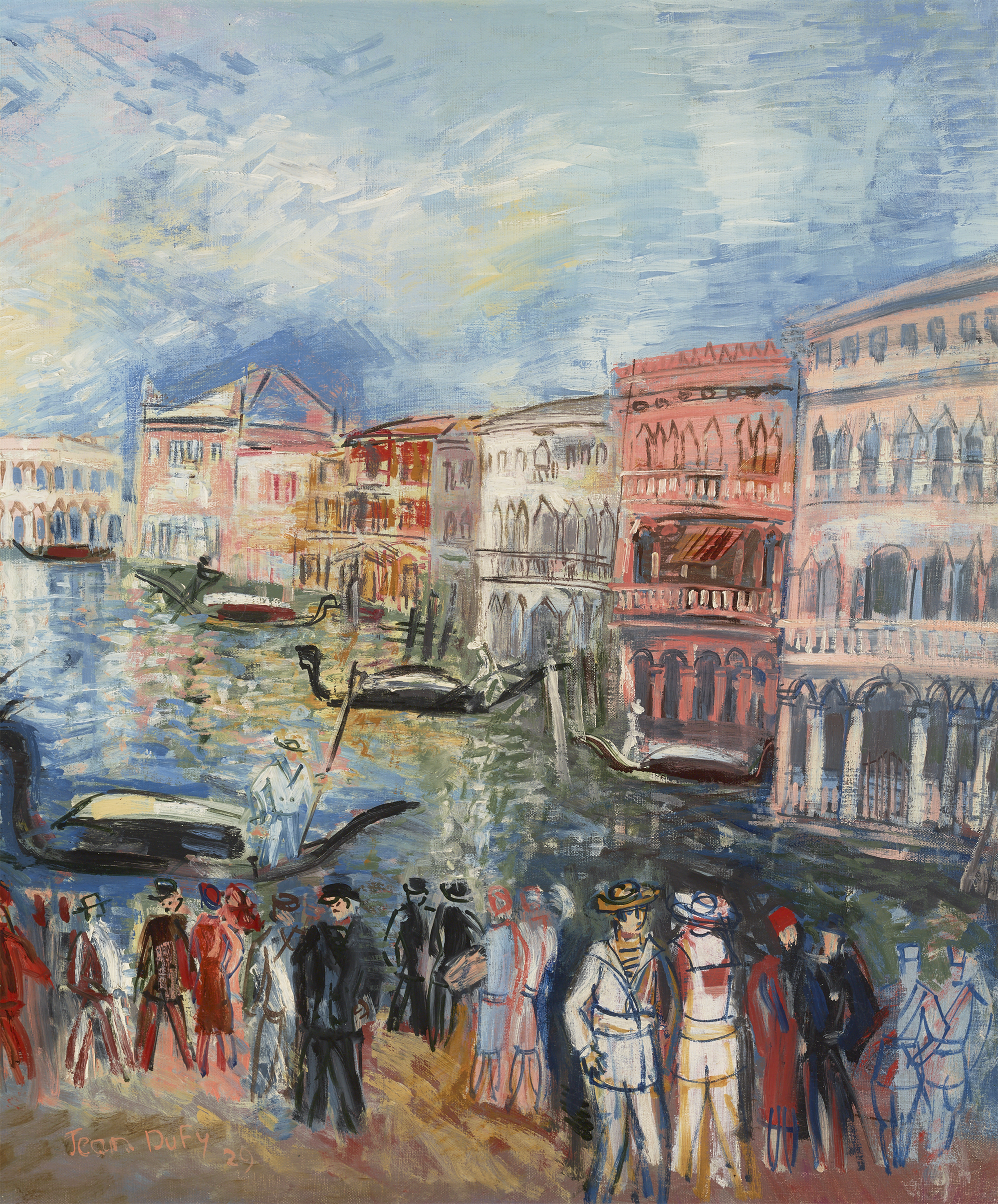 Venise, Le Grand Canal by Jean Dufy
