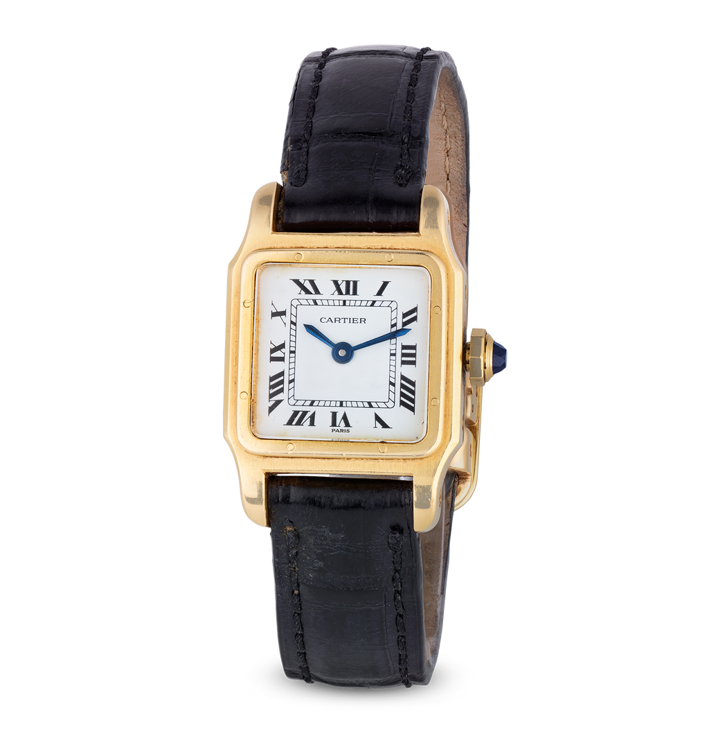 Cartier Paris Santos Dumont Watch