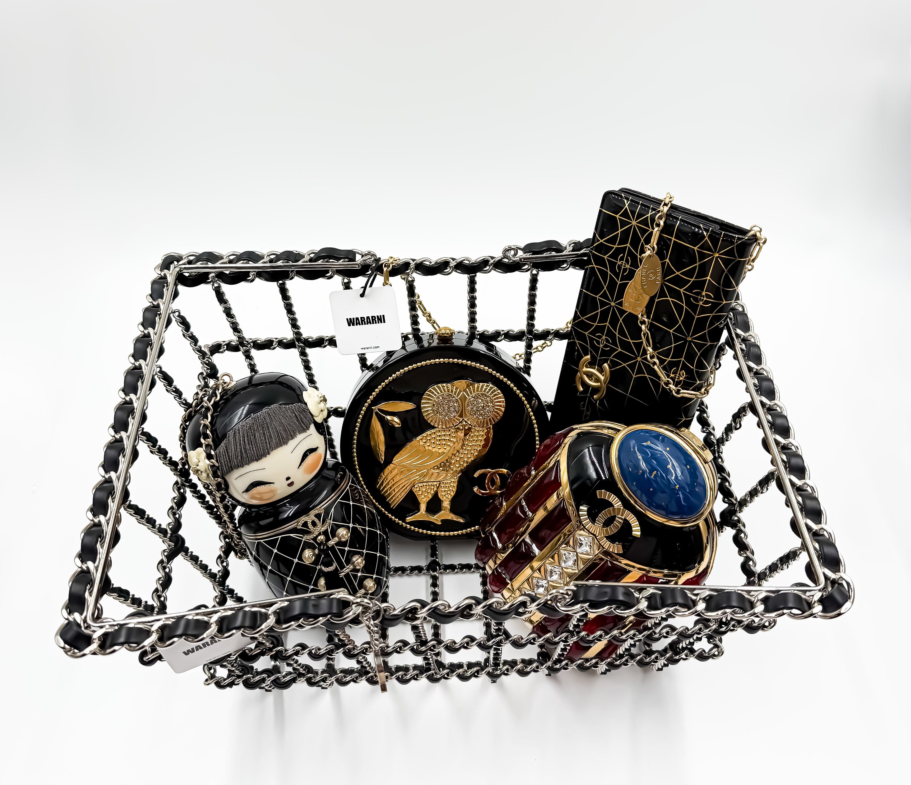 Rare Chanel China Doll Minaudière — Paris–Shanghai Métiers d’Art 2010/Pre-Fall Limited Edition