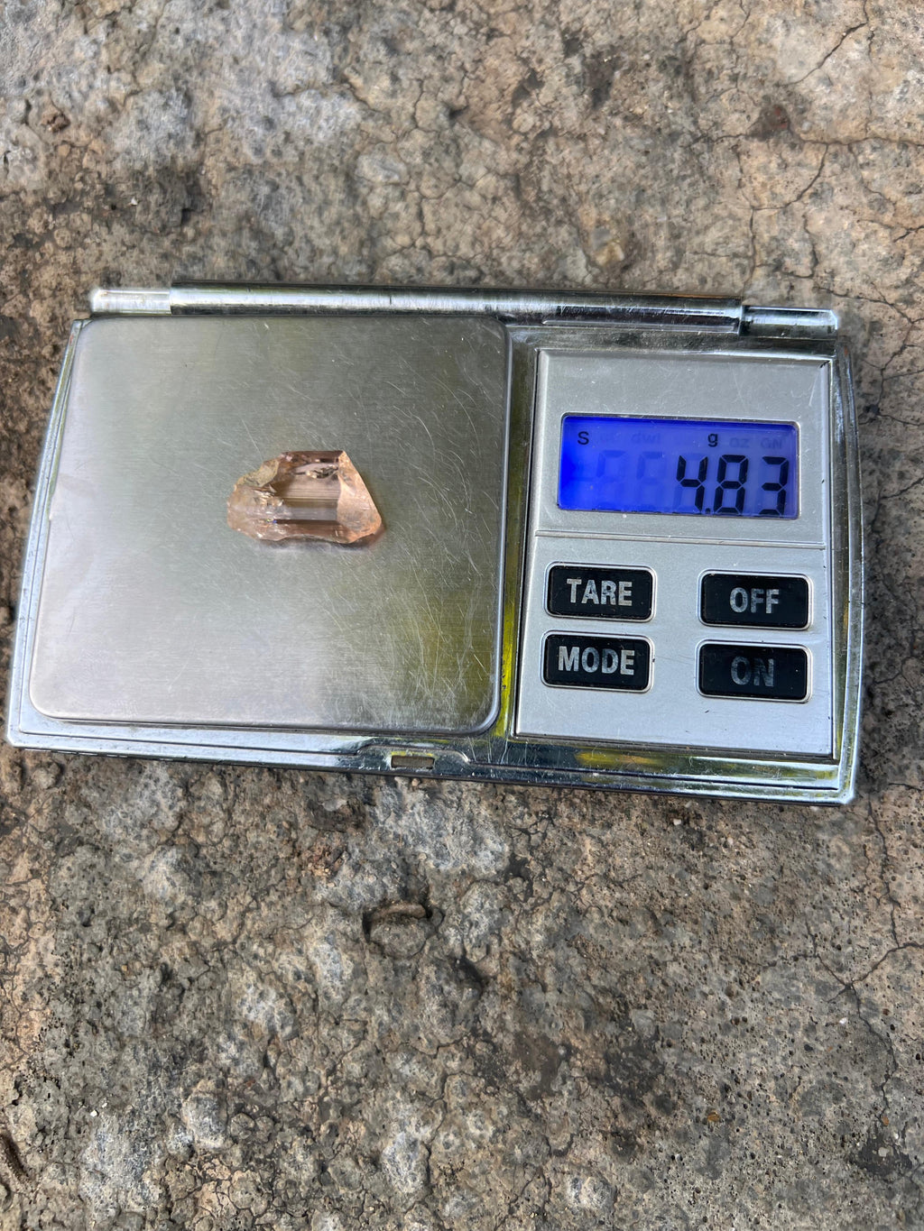 40 carats Rough Topaz Crystals | Rare Katlang