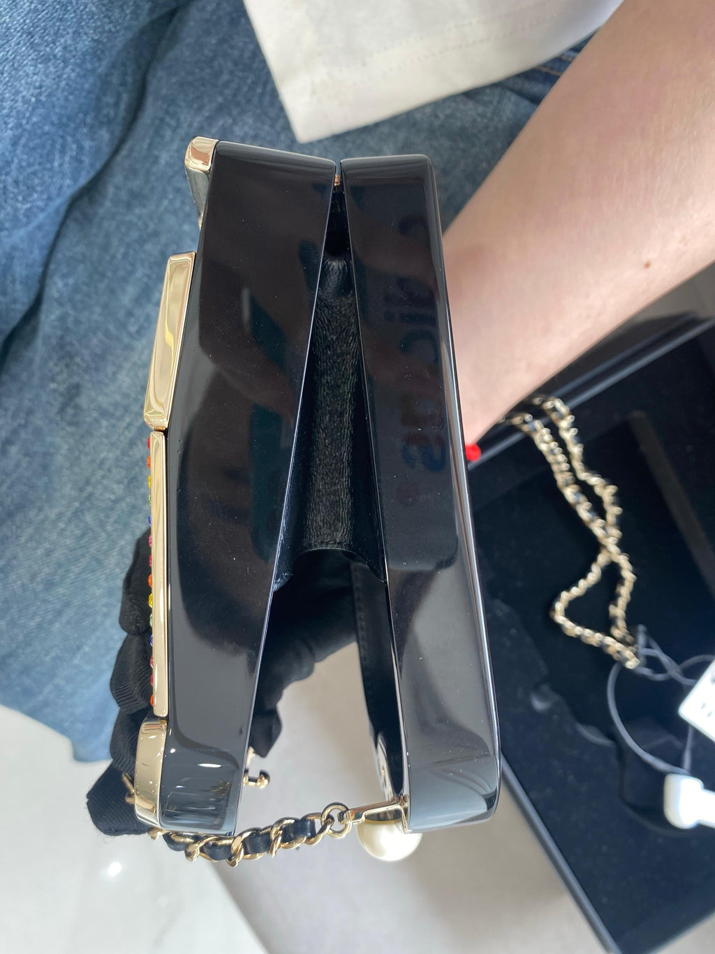 Chanel 23C Monaco Slot Machine Casino Minaudière Evening Clutch Bag