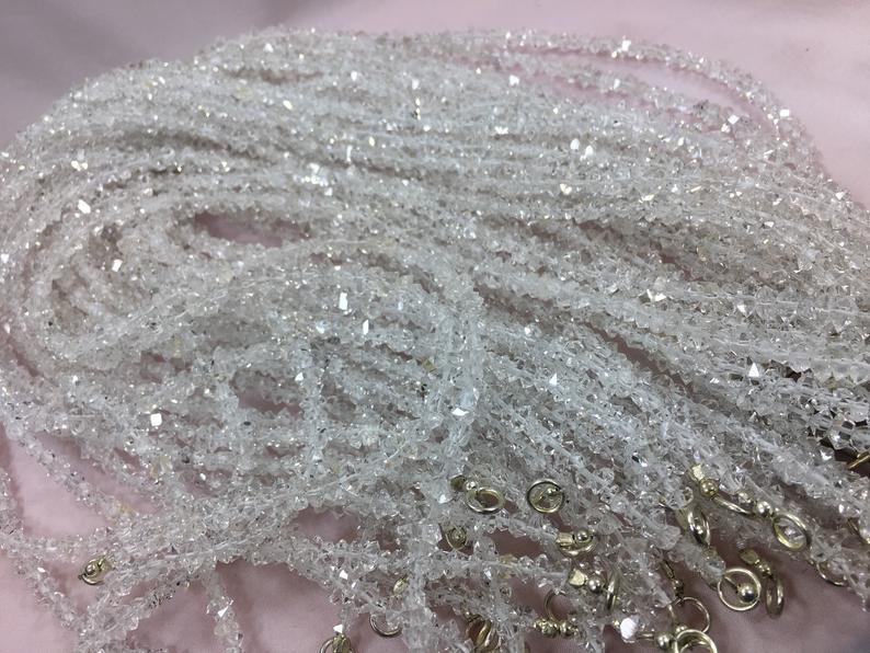Rough Herkimer Diamond Quartz Bulk Deals | Herkimer Diamond Necklaces