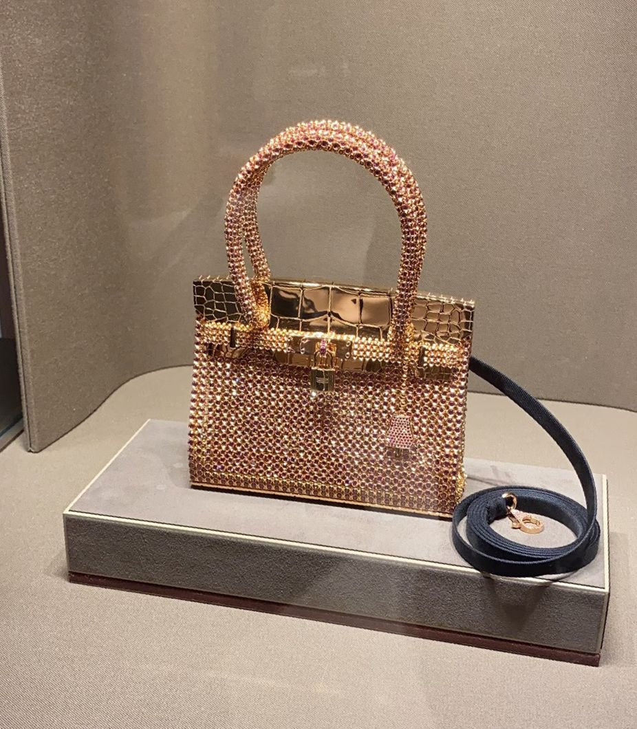 Hermès Sac Bijou Birkin 18k Rose Gold
