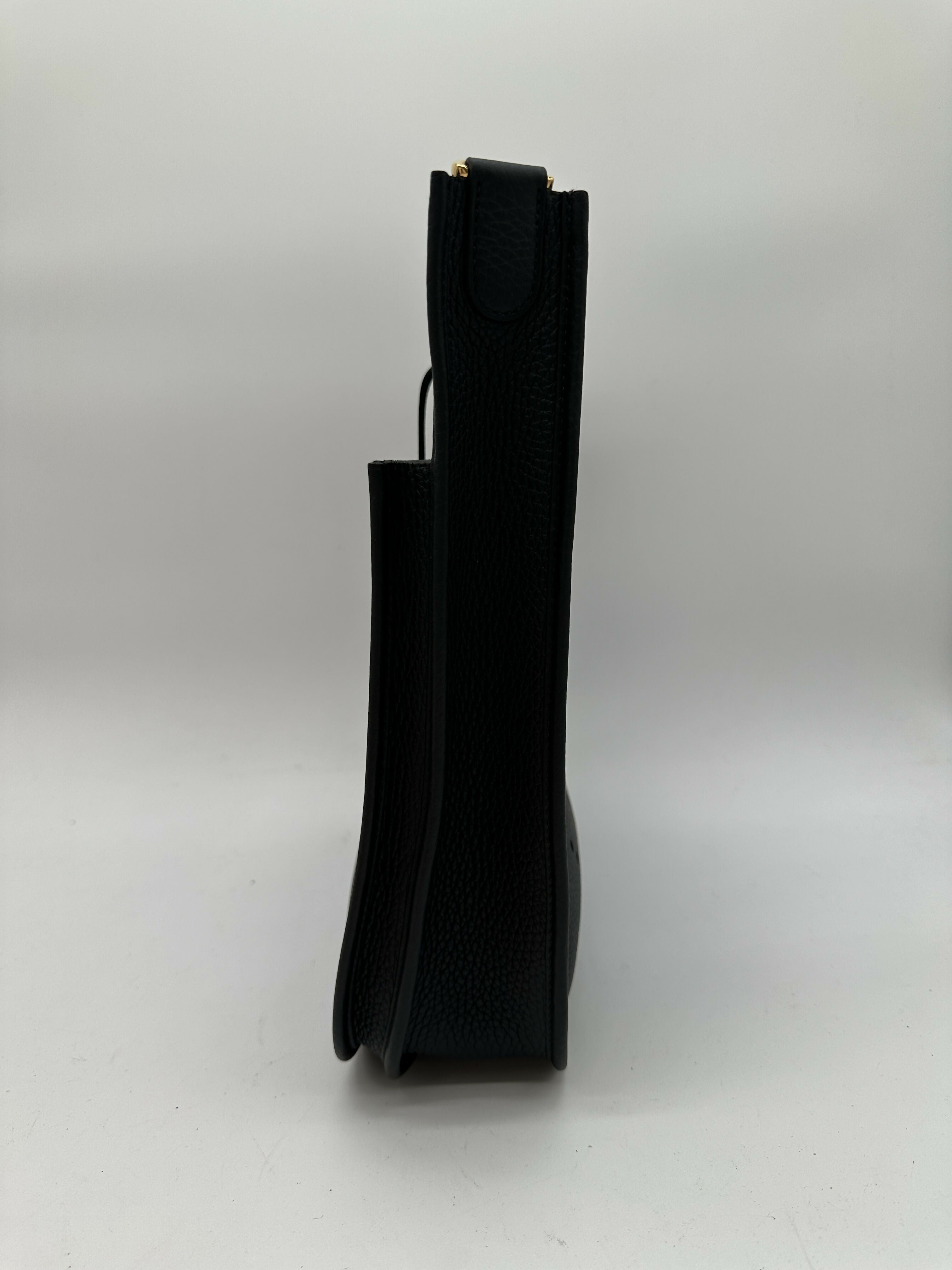 Hermès Evelyne III 29 Black GHW Stamp K
