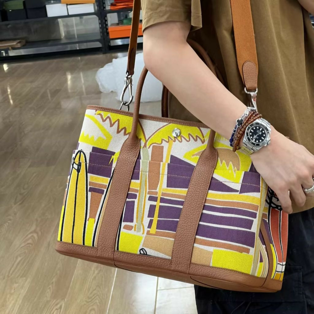 Hermès Garden Party 36 – 2018 Limited Edition Canvas & Leather