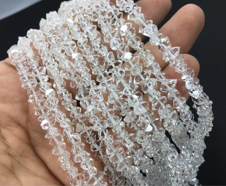 Rough Herkimer Diamond Quartz Bulk Deals | Herkimer Diamond Necklaces
