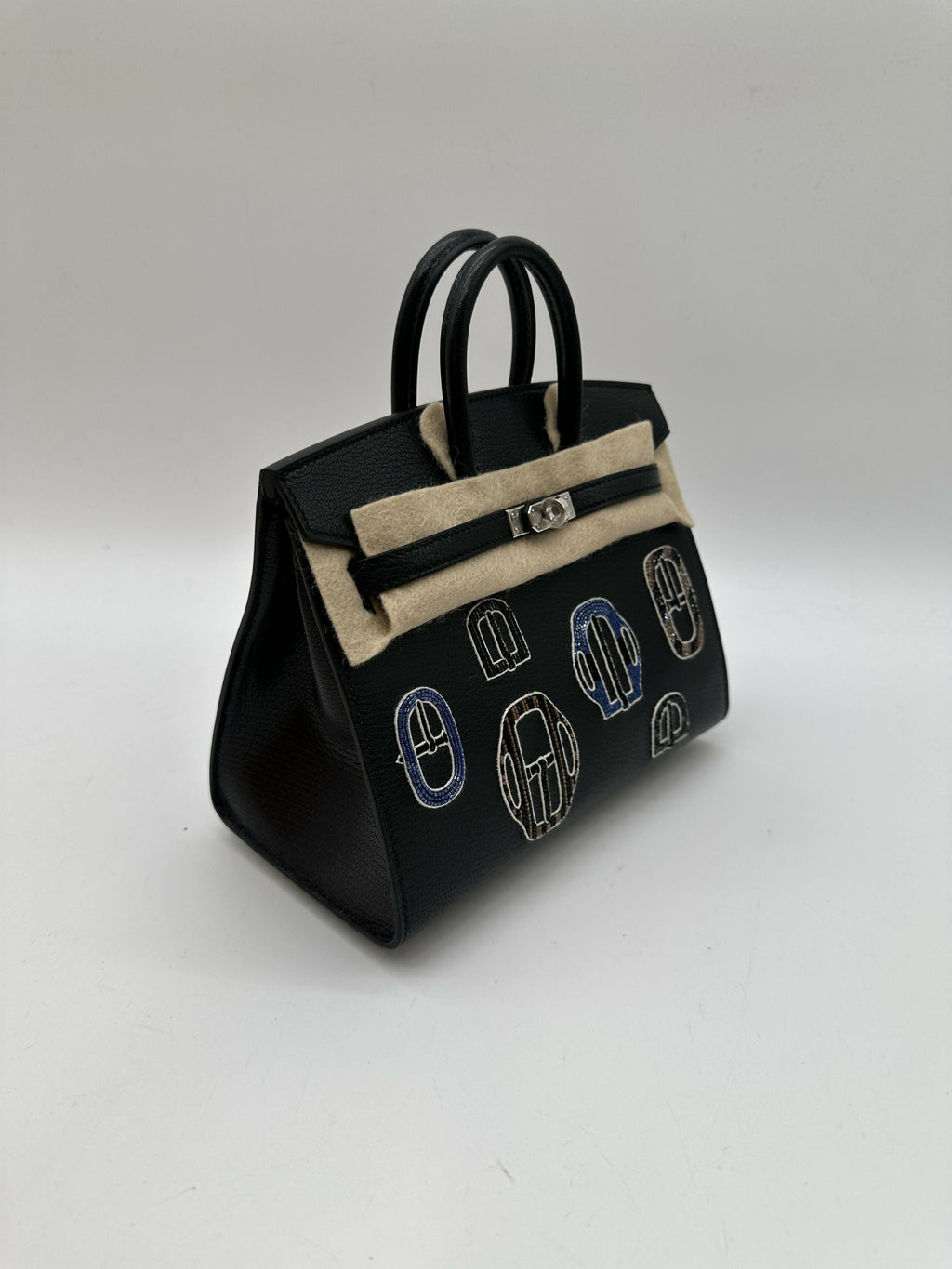 Hermès Birkin 20 bouclerie moderne Chevre PHW K