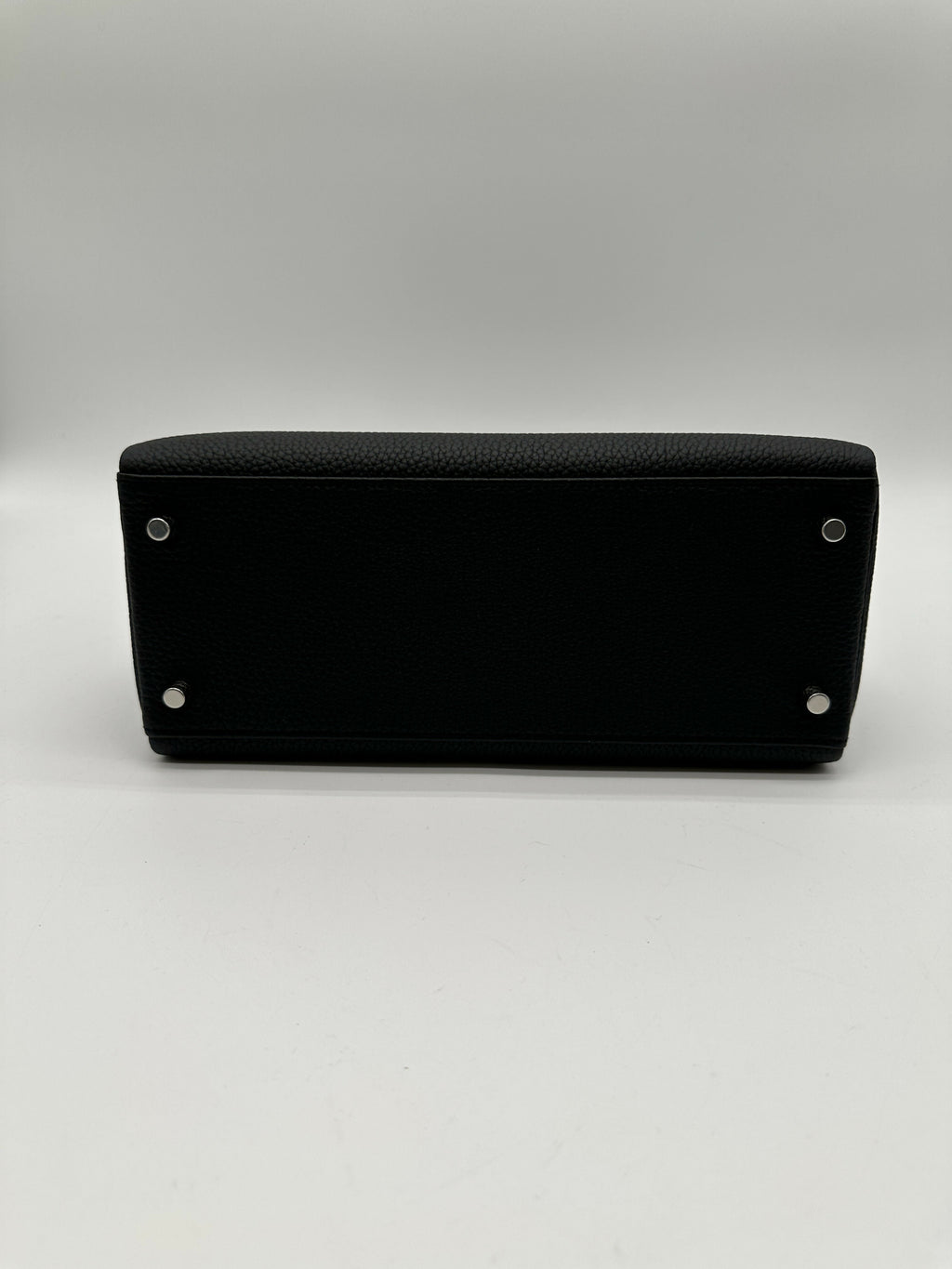 Hermes Kelly 28 black togo phw stamp K