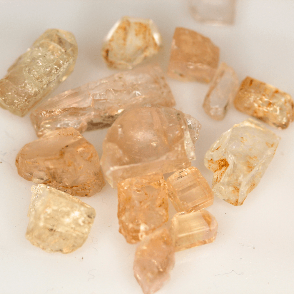 Facet Grade Rough Topaz for faceting