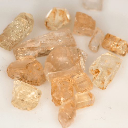 Facet Grade Rough Topaz for faceting