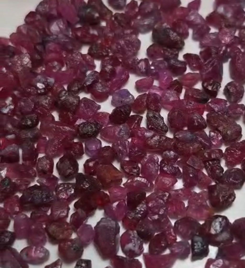150 Ct Rough Afghan Rubies