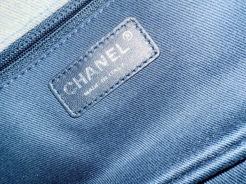 Chanel Medium Denim Paris-Dallas Patchwork Flap Bag