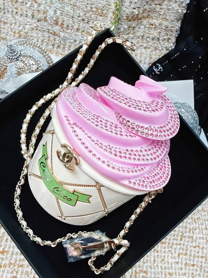 Chanel 26C ice-cream minaudières clutch bag
