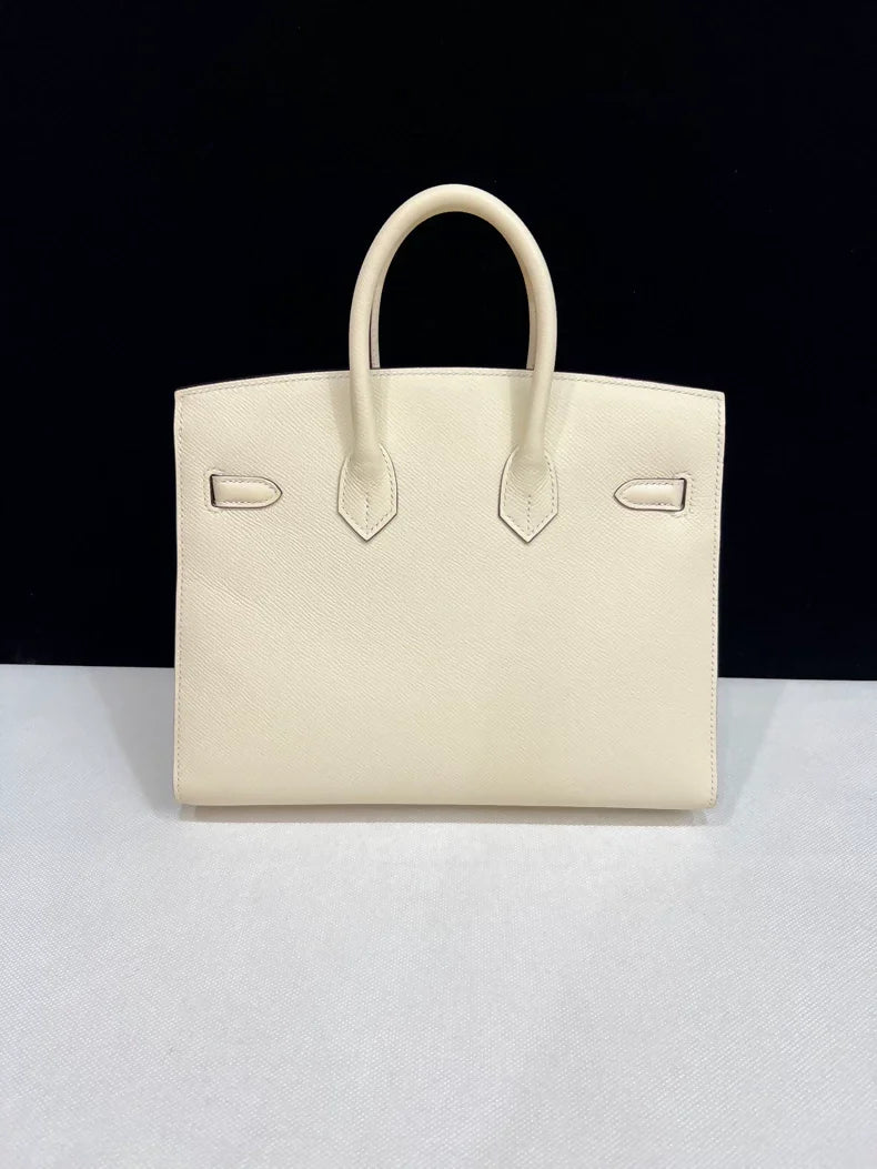 Hermes Birkin 25 sellier crai Epsom leather Gold hardware