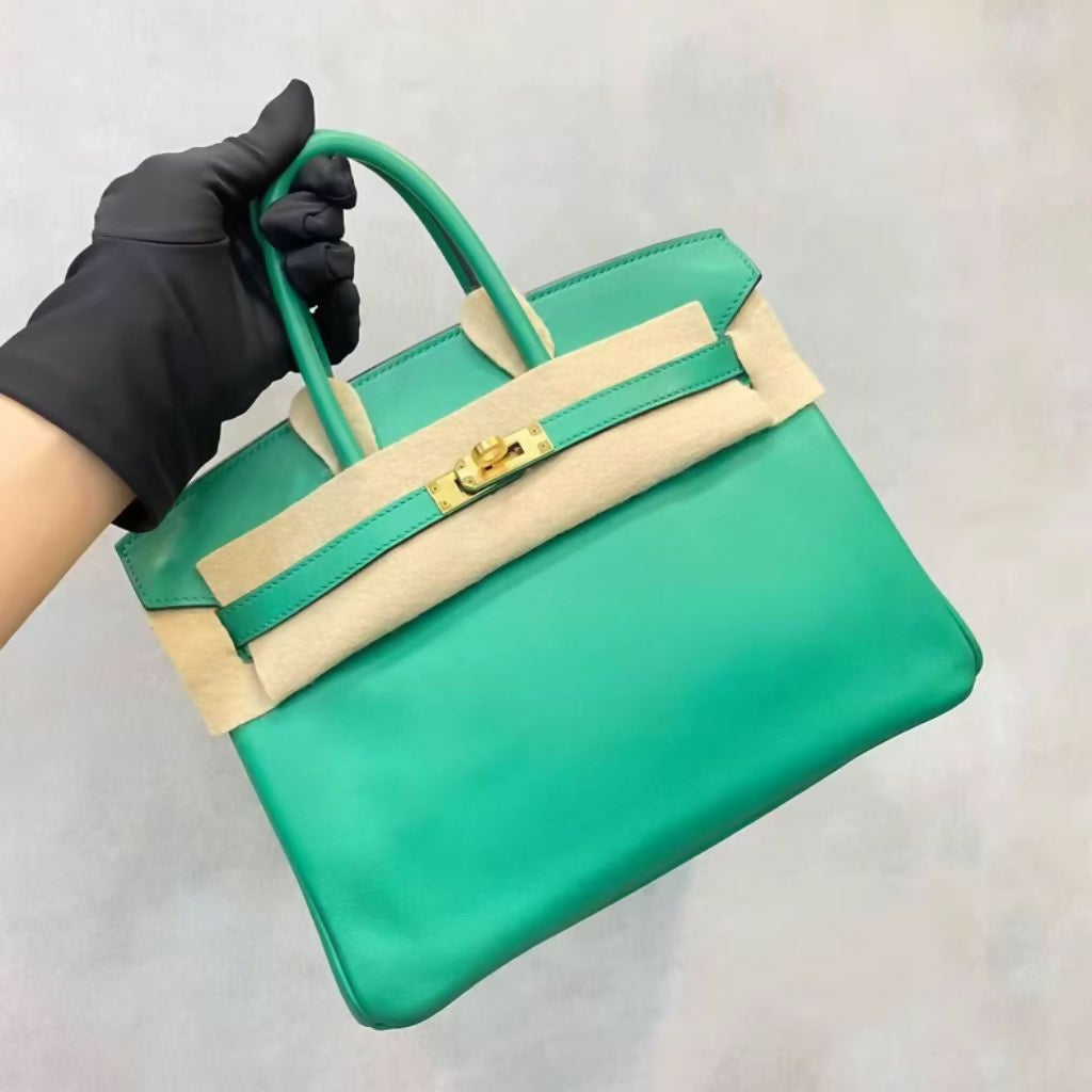 Hermès Birkin 25 Green Menthe Togo Leather with Gold Hardware