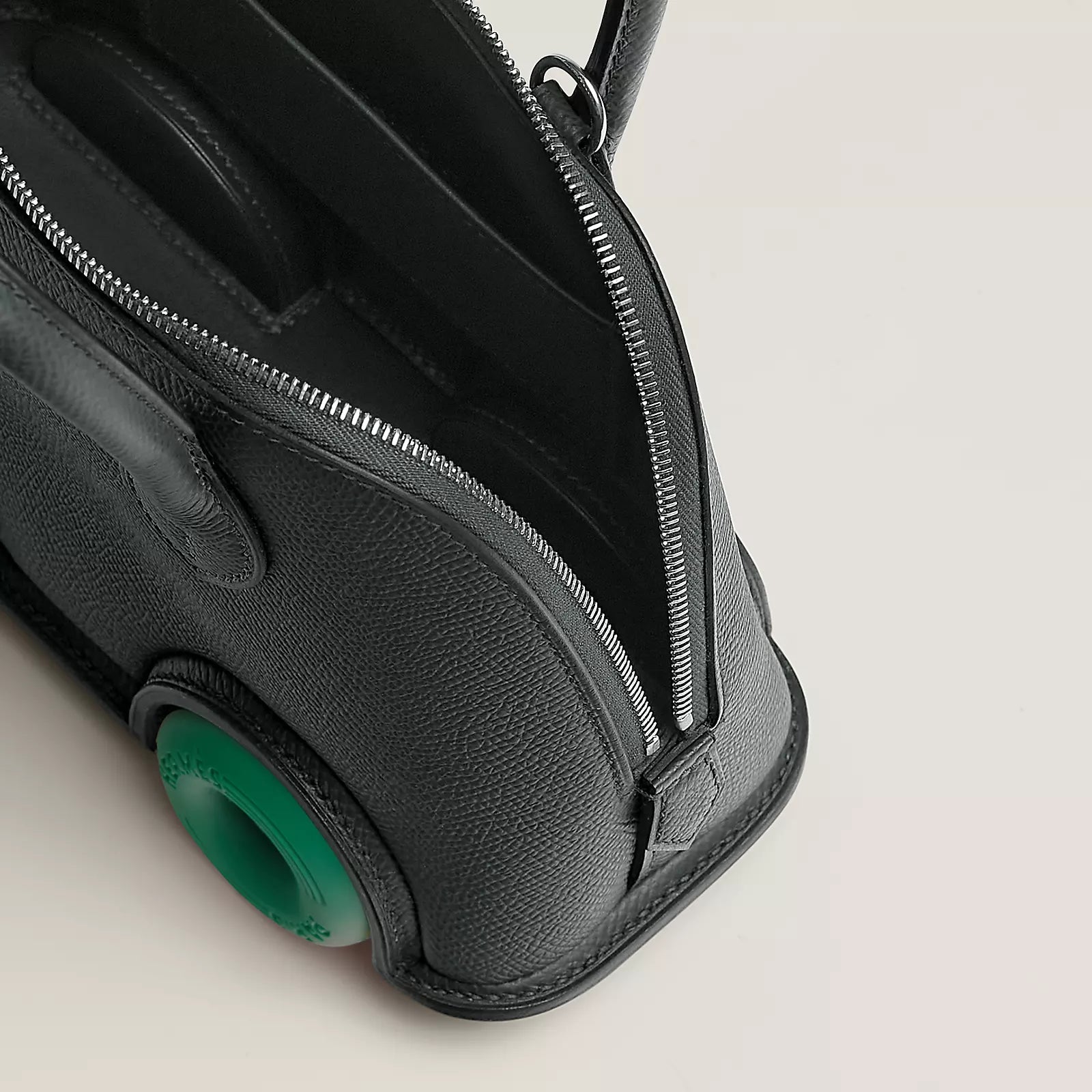 Hermès Bolide on Wheels 1923 Vert Mangrove / Vert Vertigo Epsom Leather Palladium Hardware