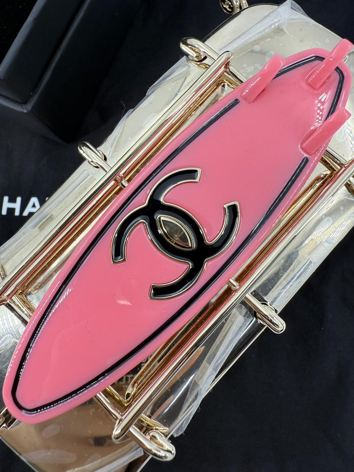 Chanel 24C Pink Mini bus Van Hollywood Minaudiere Mini Bag handbag Collectible