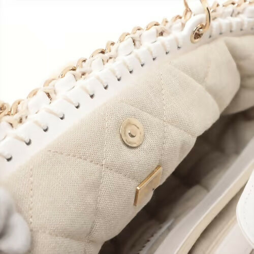 Chanel Cruise 2023 Small Crochet Shopping Tote Bag