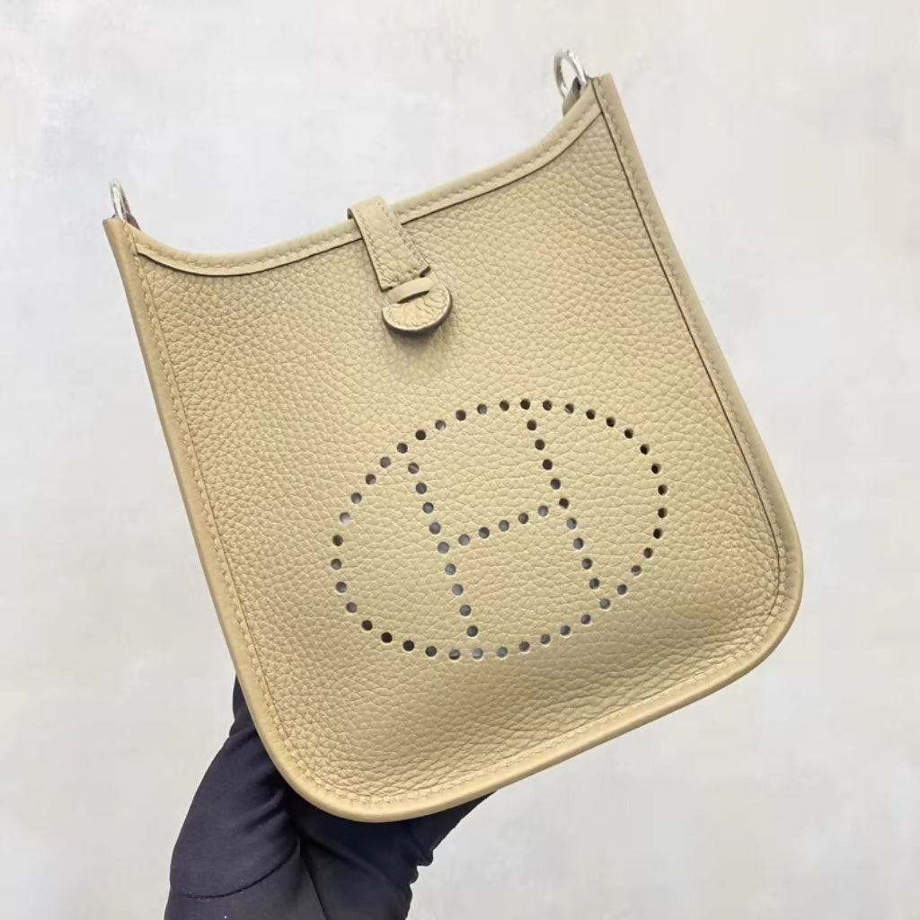 Hermes mini evelyne 8Q Malfa palladium hardware