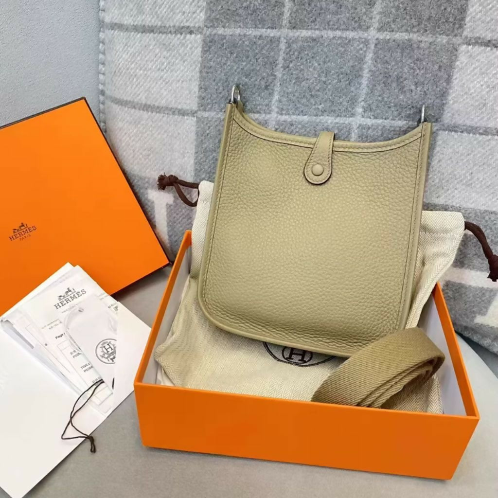 Hermes mini evelyne 8Q Malfa palladium hardware