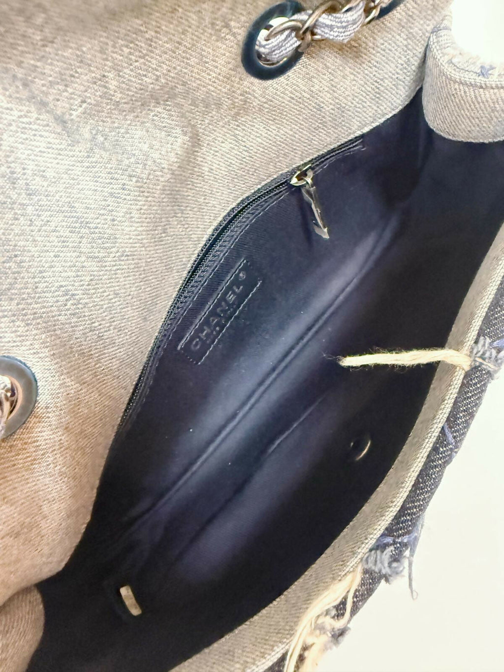 Chanel Medium Denim Paris-Dallas Patchwork Flap Bag