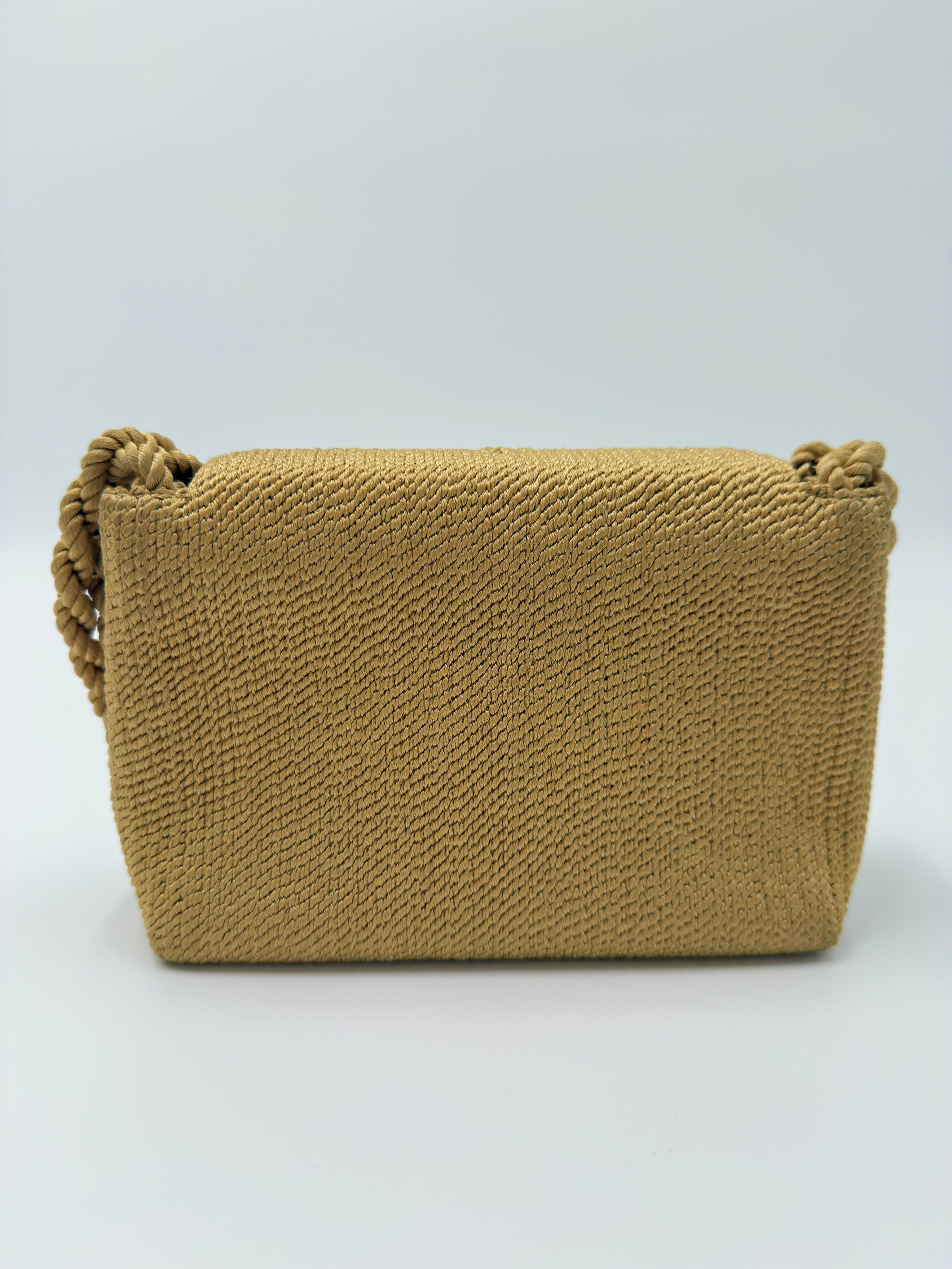Chanel Vintage 1990s Mini Woven Shoulder Bag