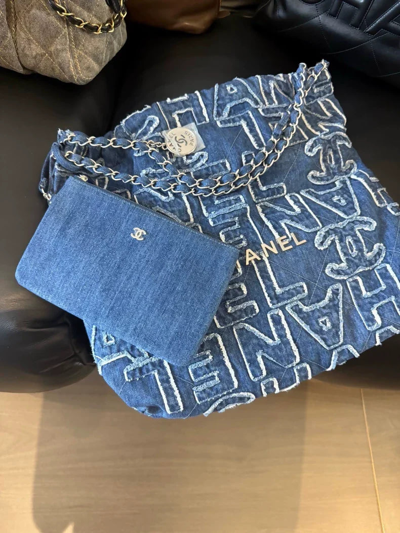Chanel 24A denim bag