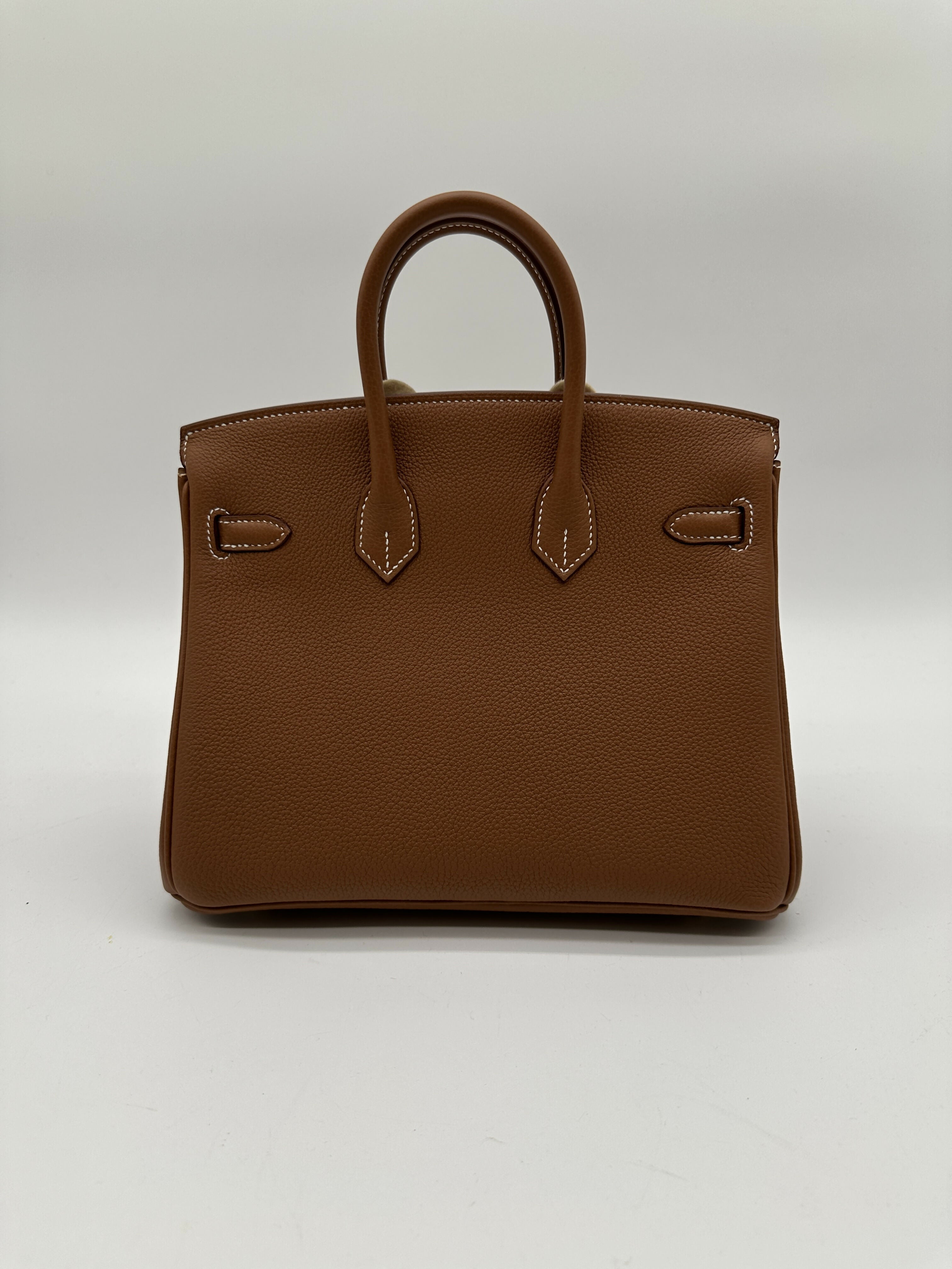Hermes Birkin 25 Gold Togo GHW stamp K