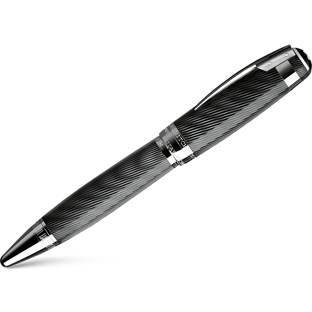 Montblanc Alfred Hitchcock Rollerball - Limited Edition - Black/Silver -Pen Boutique Ltd