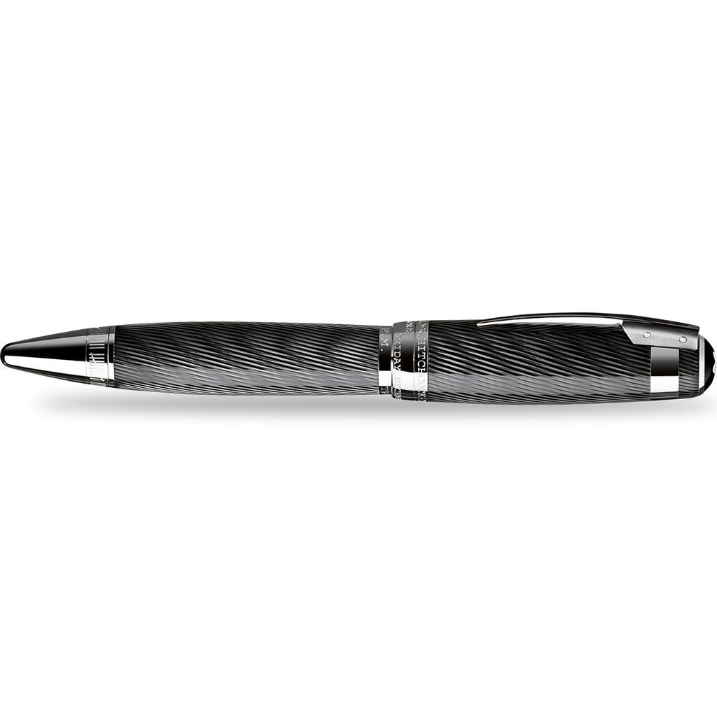 Montblanc Alfred Hitchcock Rollerball - Limited Edition - Black/Silver -Pen Boutique Ltd