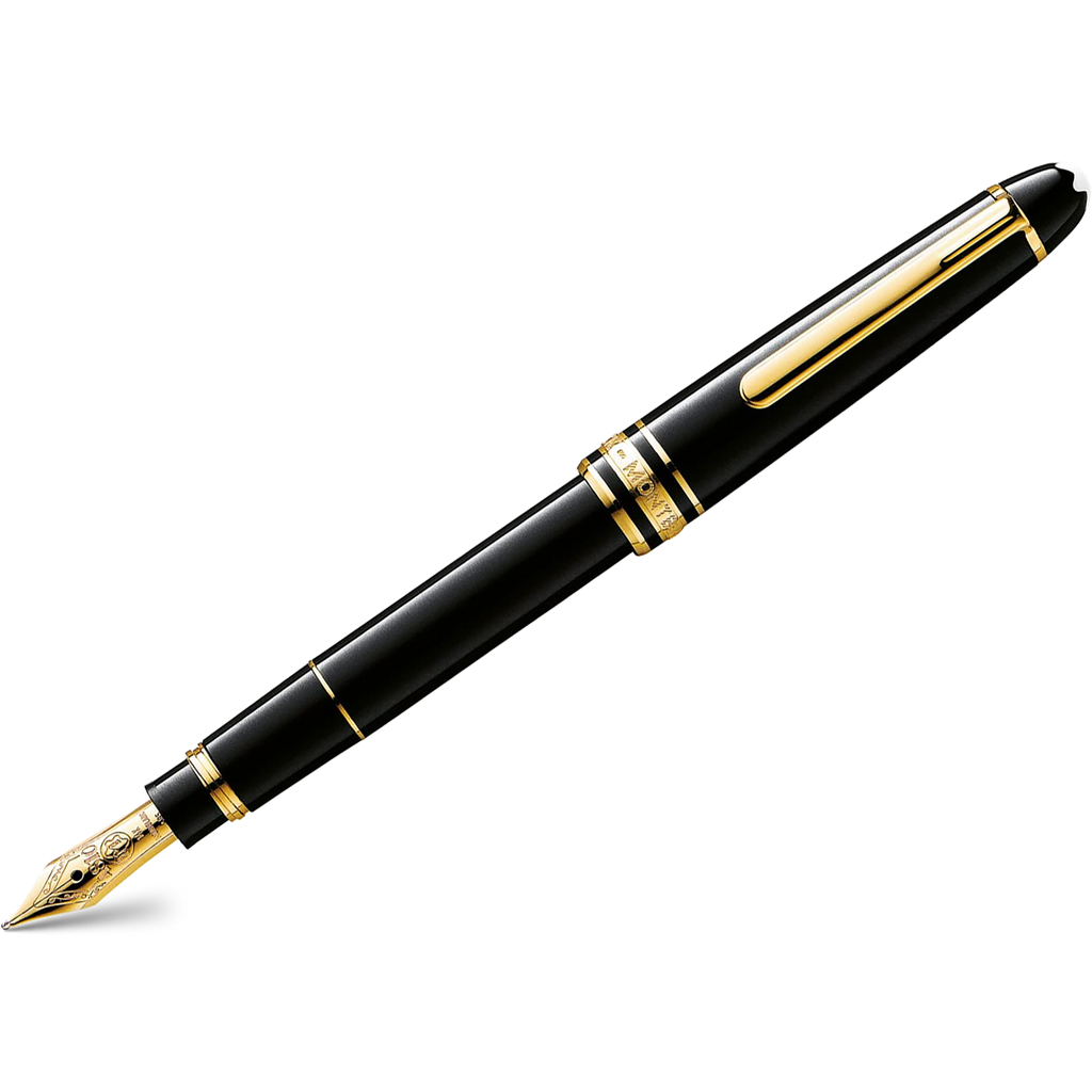 Montblanc 114 Meisterstuck Mozart Fountain Pen - Black OB-Pen Boutique Ltd