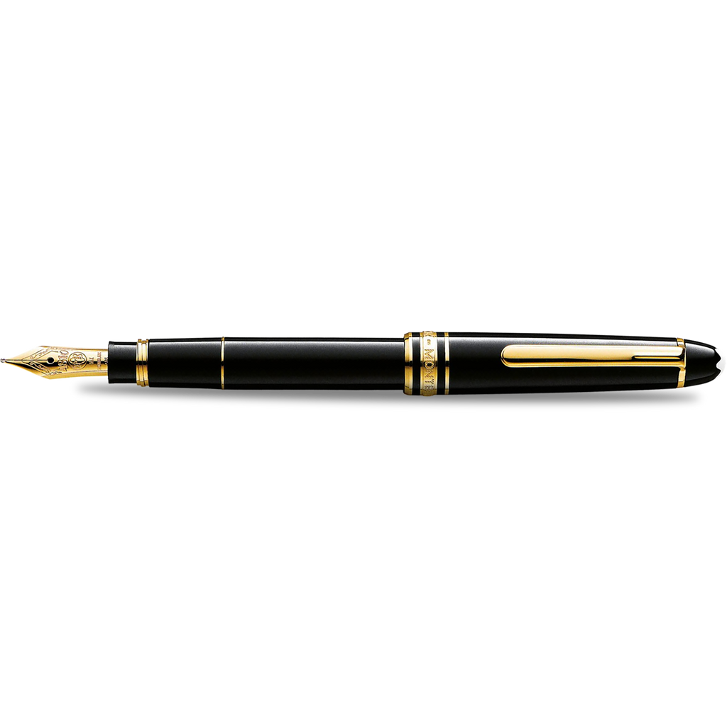 Montblanc 114 Meisterstuck Mozart Fountain Pen - Black OB-Pen Boutique Ltd