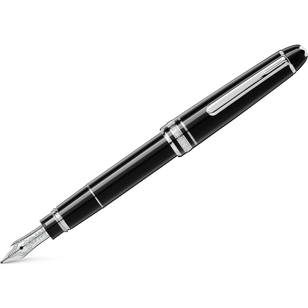 Montblanc 114 Meisterstuck Mozart Fountain Pen - Black-Pen Boutique Ltd