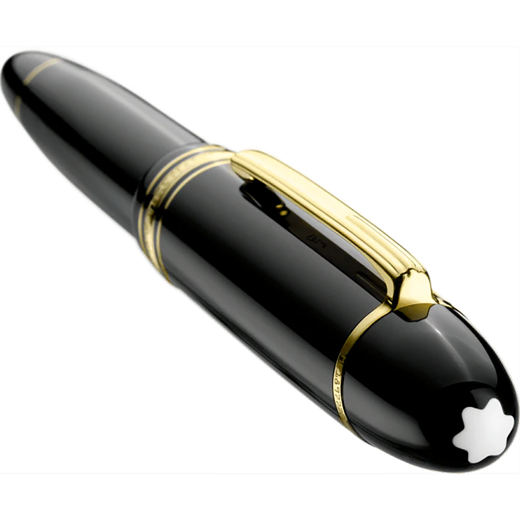 Montblanc Meisterstuck Fountain Pen - 149 Black - Gold Trim-Pen Boutique Ltd