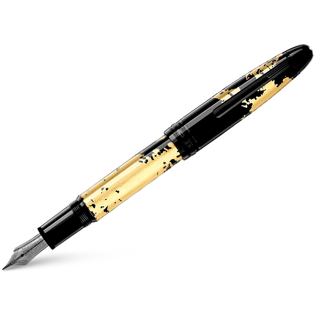 Montblanc Meisterstuck Fountain Pen - 146 Solitaire - Gold Leaf - Calligraphy-Pen Boutique Ltd
