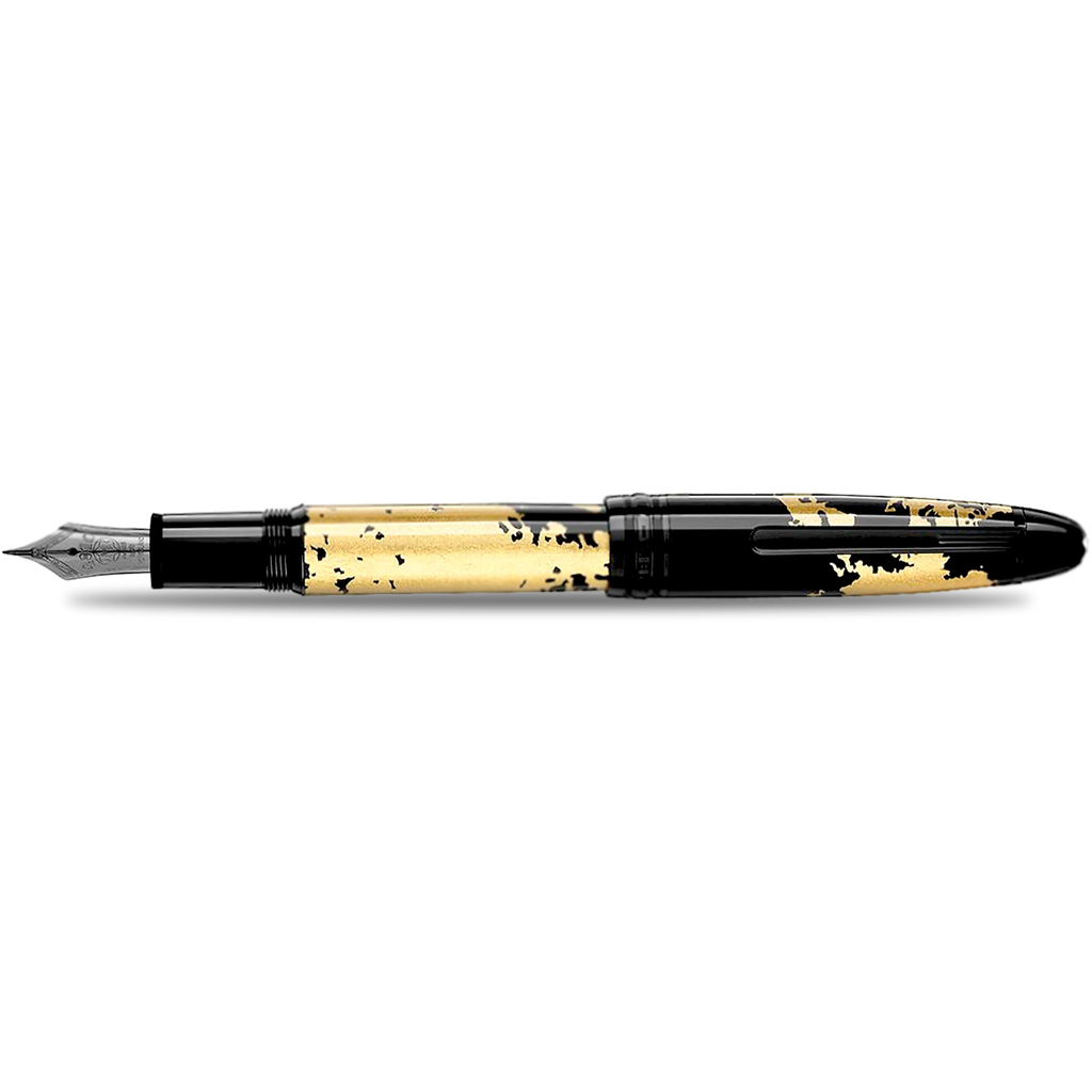 Montblanc Meisterstuck Fountain Pen - 146 Solitaire - Gold Leaf - Calligraphy-Pen Boutique Ltd